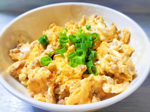 もう1品欲しい時に❣ミンチ入りスクランブルエッグ